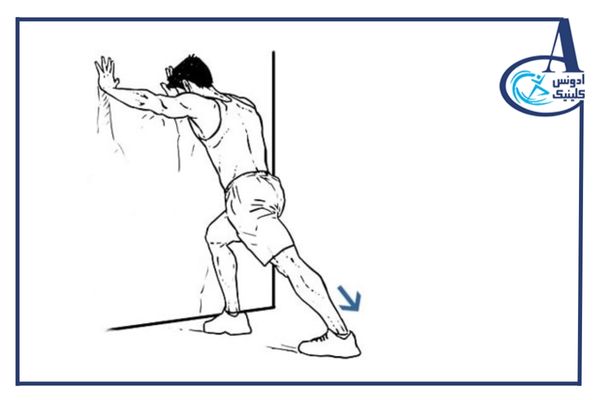 تمرینات کششی برای صافی کف پا - ادونس کلینیک